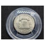 1953 S Silver Franklin Half Dollar