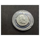 1961 Proof Silver Franklin Half Dollar