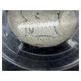 1896 O Silver Barber Quarter