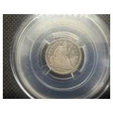 1838 Seated Liberty Dime
