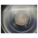 1838 Seated Liberty Dime