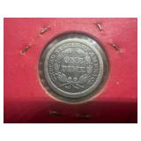 1853 Seated Liberty Dime W/A