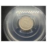 1856 Seated Liberty Dime