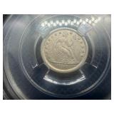1856 Seated Liberty Dime