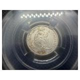 1891 Seated Liberty Dime