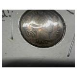 1901 Barber Dime Marked G4 When Purchased