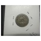 1901 Barber Dime Marked G4 When Purchased