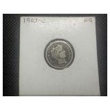 1903 O Barber Dime