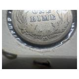 1908 D Barber Dime