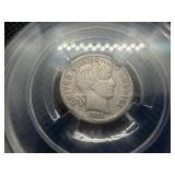 1911 D Barber Dime