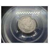 1911 D Barber Dime