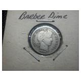 1914 Barber Dime