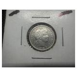 1915 S Barber Dime