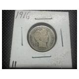 1916 Barber Dime