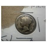 1916 Silver Mercury Dime