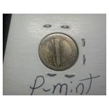 1916 Silver Mercury Dime