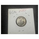 1941 S Silver Mercury Dime Marked Gem BU When Purchased