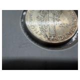 1941 S Silver Mercury Dime Marked Gem BU When Purchased