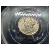 1943 S Silver Mercury Dime