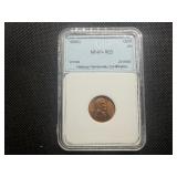 1939-D 1C NNC MS67 + Red