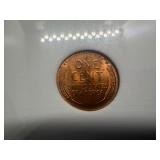 1953 1C NNC MS67 Red