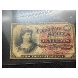 10 Cent Fractional Currency