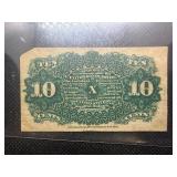 10 Cent Fractional Currency