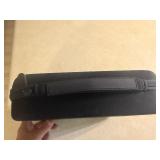 Black Storage Case for Organizing and Protecting Graded Coins and other Collectibles.