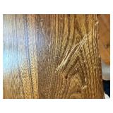 Wooden Spindle Back Dining Chairs (Lot of 2), Handcrafted