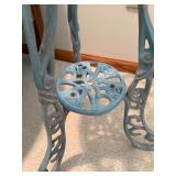 Ornate Cast Iron Plant Stand Table