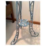 Ornate Cast Iron Plant Stand Table