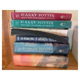 Harry Potter Hardcover Book Lot of 6