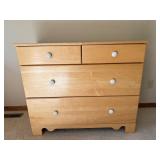 Aspen Wood 4-Drawer Dresser, handcrafted