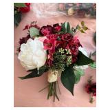 Artificial Flower Mixed Lot - Bouquets, Stems & Rose Heads