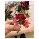 Artificial Flower Mixed Lot - Bouquets, Stems & Rose Heads