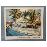 Jonathan Bethel Framed Prints Hope Town Ride & Walking Down Bay (Lot of 2)