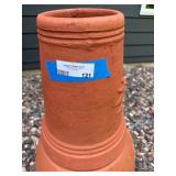 Terracotta Chiminea Outdoor Fireplace