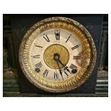 Vintage Welch Mantel Clock With Key
