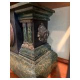 Vintage Welch Mantel Clock With Key