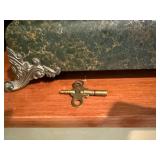 Vintage Welch Mantel Clock With Key