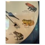 Discovery Channel New World Frogs Wall Clock
