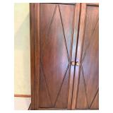 Wood Armoire Cabinet