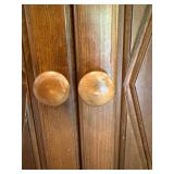 Wood Armoire Cabinet
