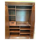 Wood Armoire Cabinet