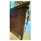 Wood Executive Desk With Multiple Drawers