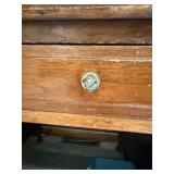 Wood Executive Desk With Multiple Drawers