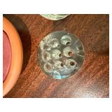 Mixed Lot Decorative Glass Candleholders & Angel Figurines