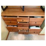 Solid Wood 6-Drawer Dresser