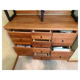 Solid Wood 6-Drawer Dresser