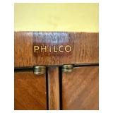 Vintage Philco Console TV Cabinet With Turntable